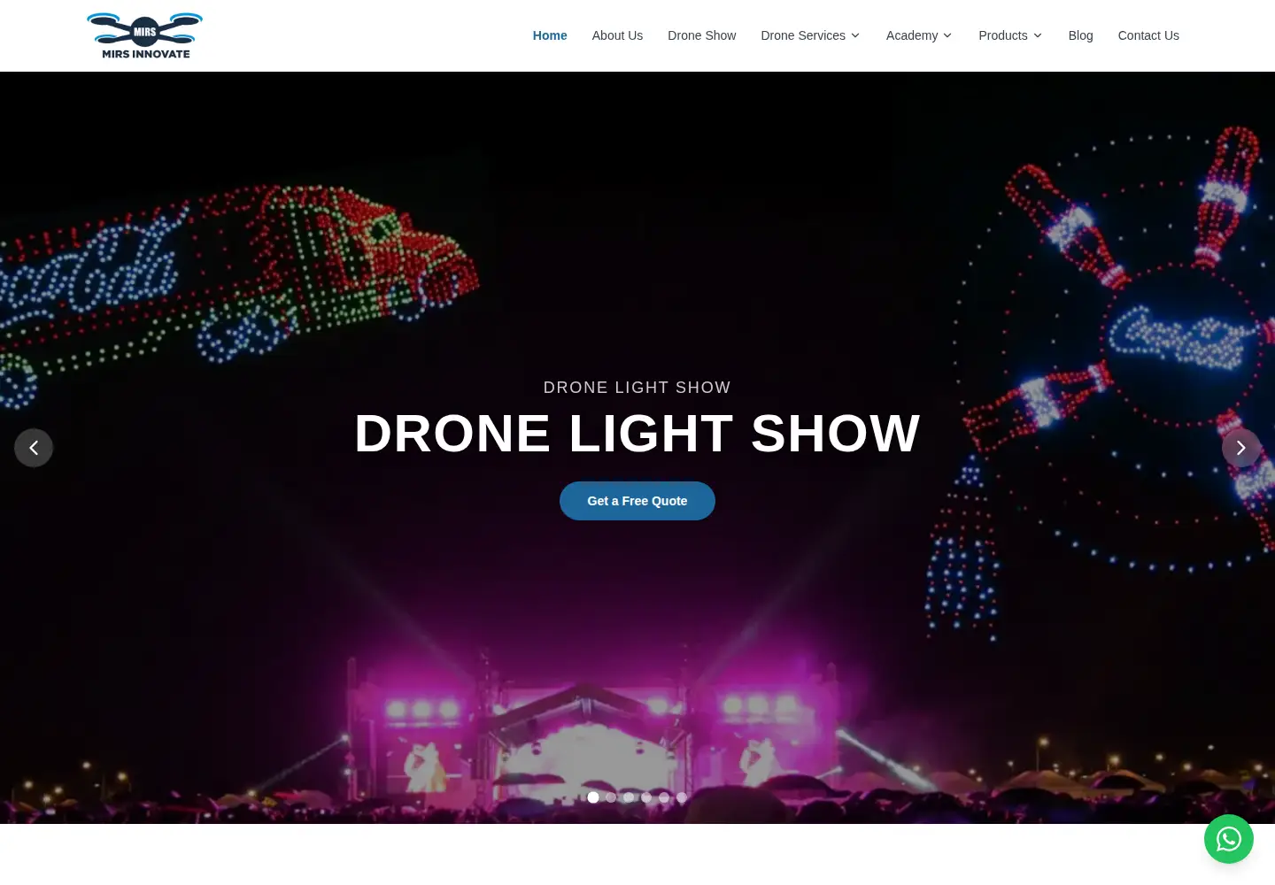 Screenshot of mirs-innov.com