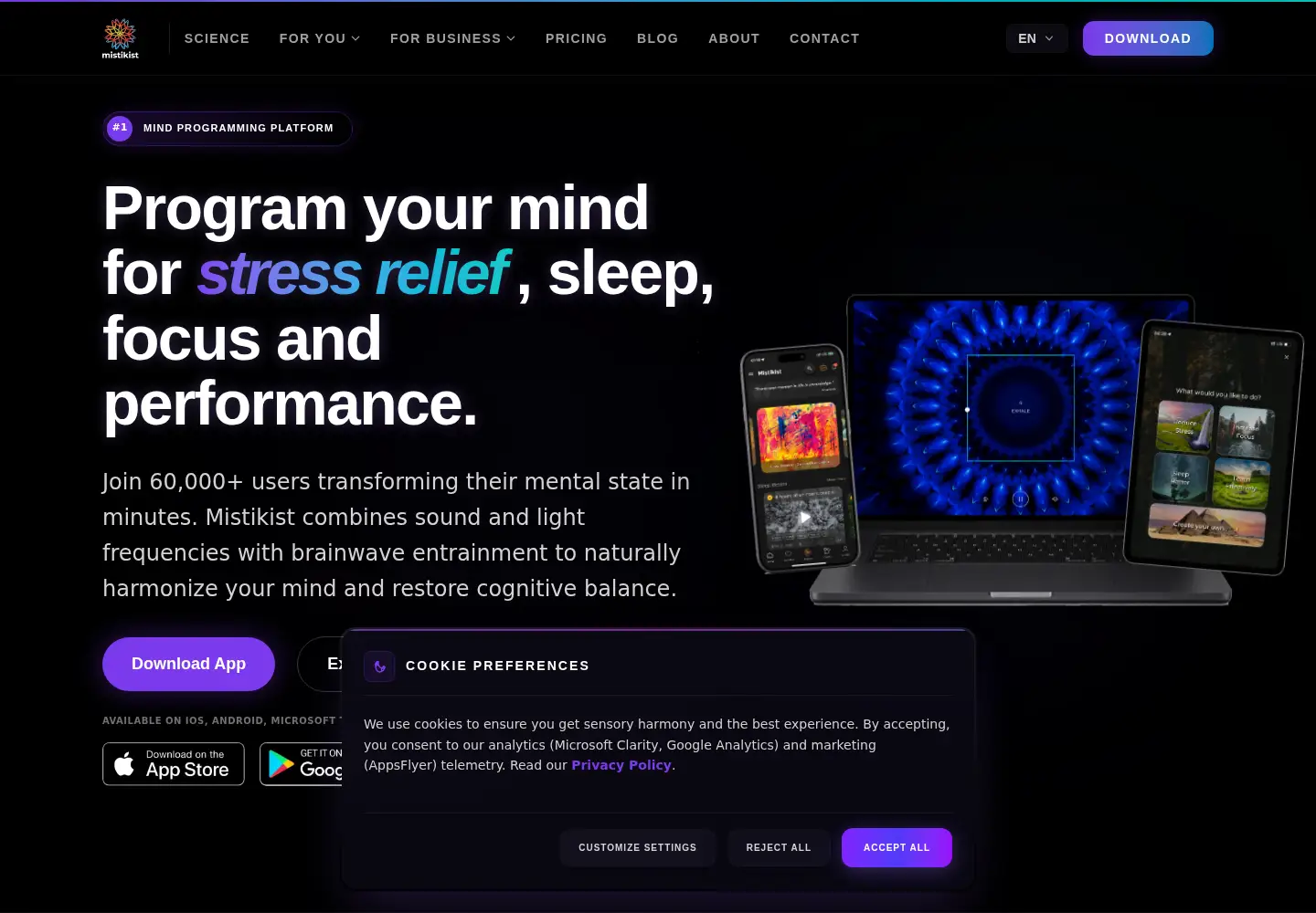 Screenshot of mistikist.com