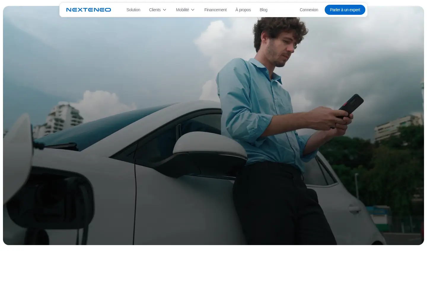 Captured homepage of nexteneo.com in the current scan
