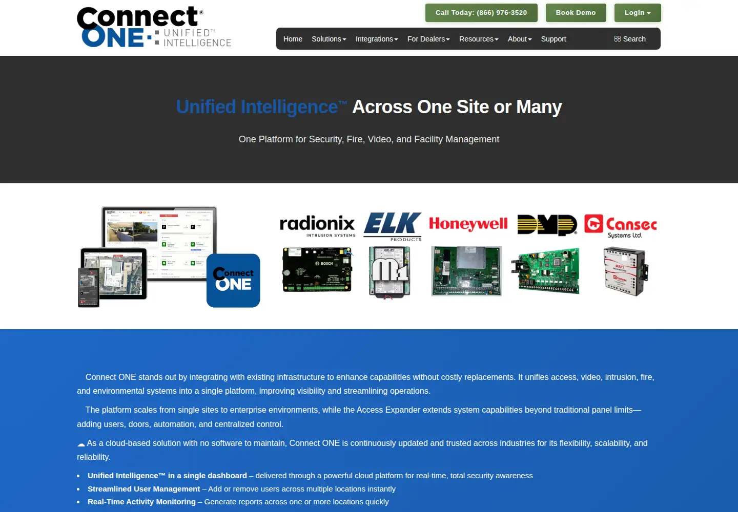 Screenshot of simplifywithconnectone.com