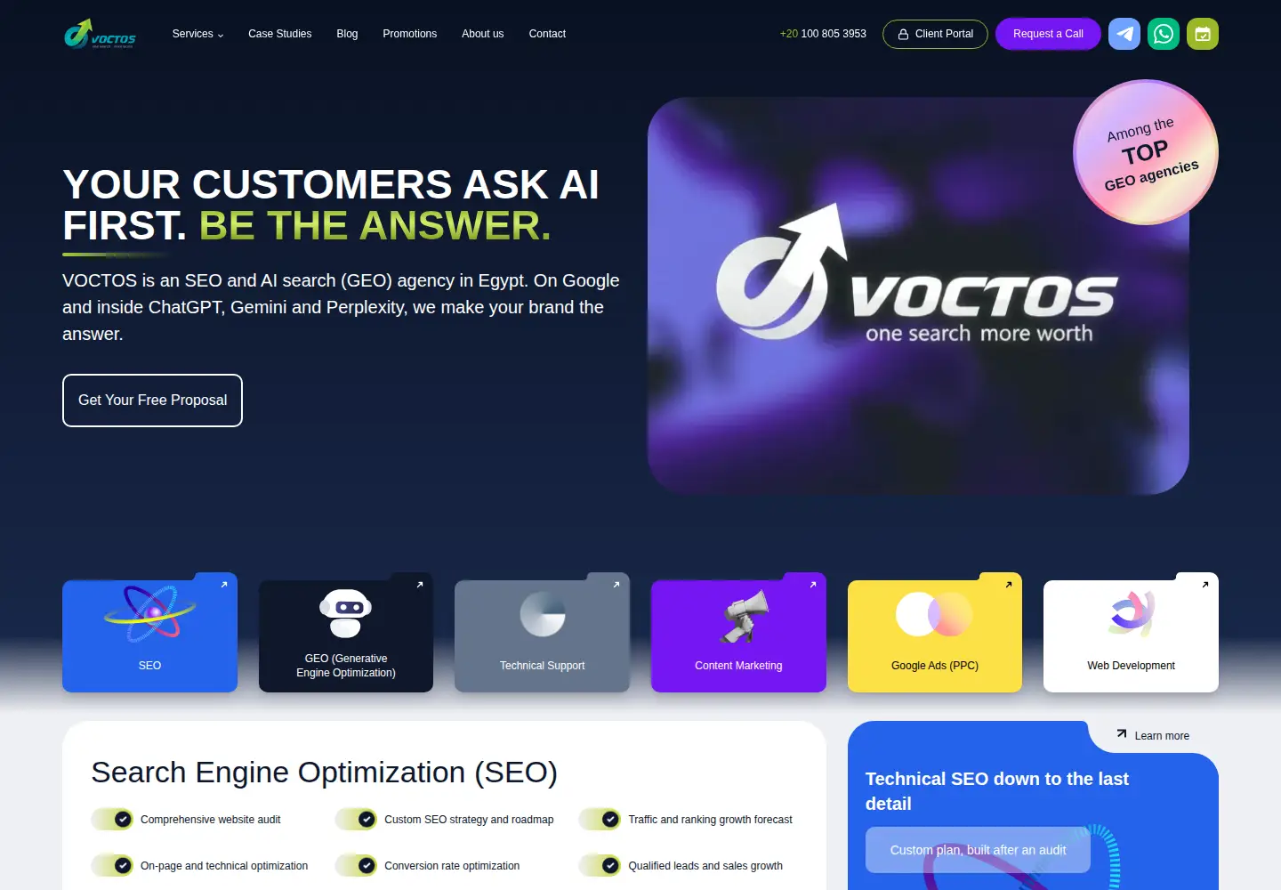 Screenshot of voctos.com