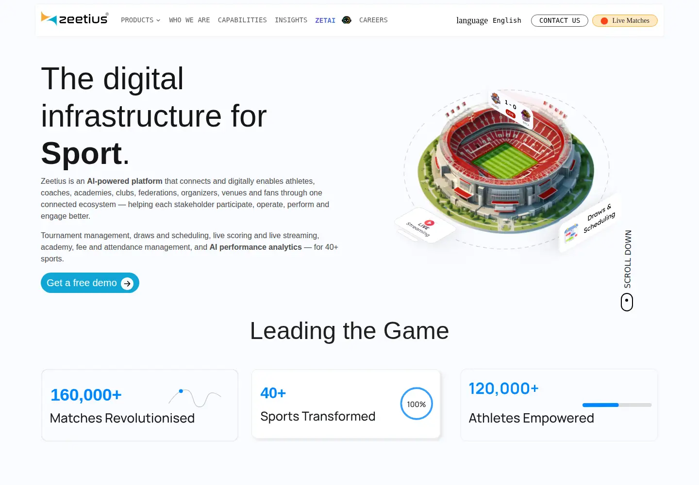 Screenshot of zeetius.com