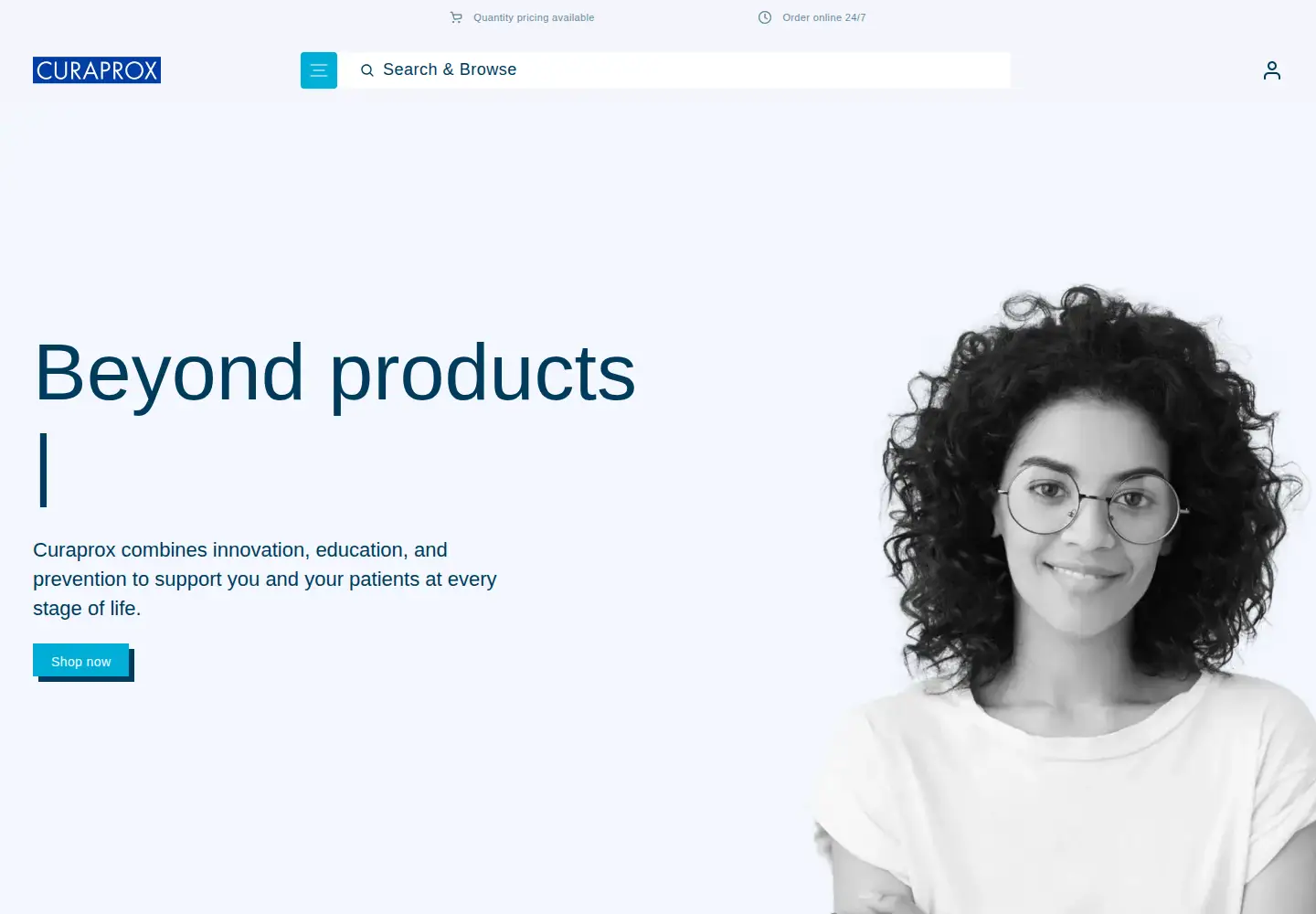 Screenshot of curaden.us