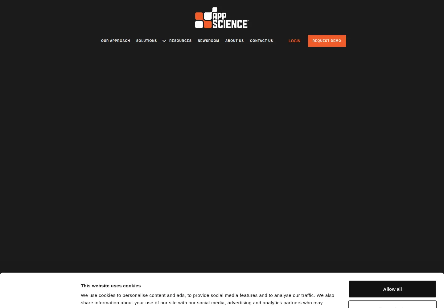 Screenshot of appscience.ai