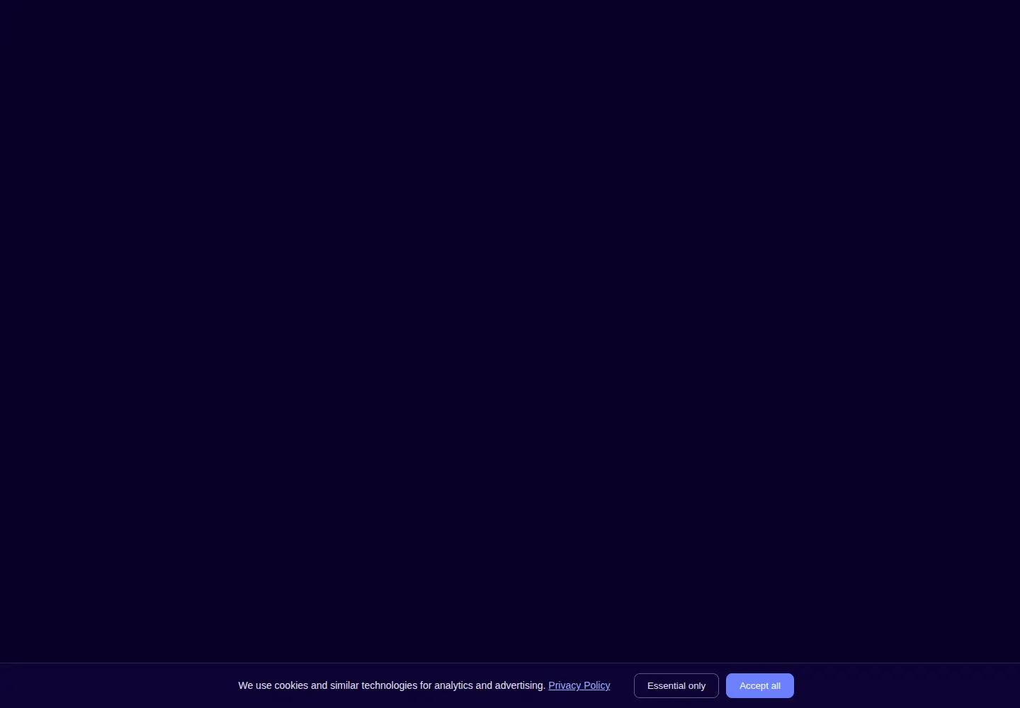 Captured homepage of isekaizero.ai in the current scan