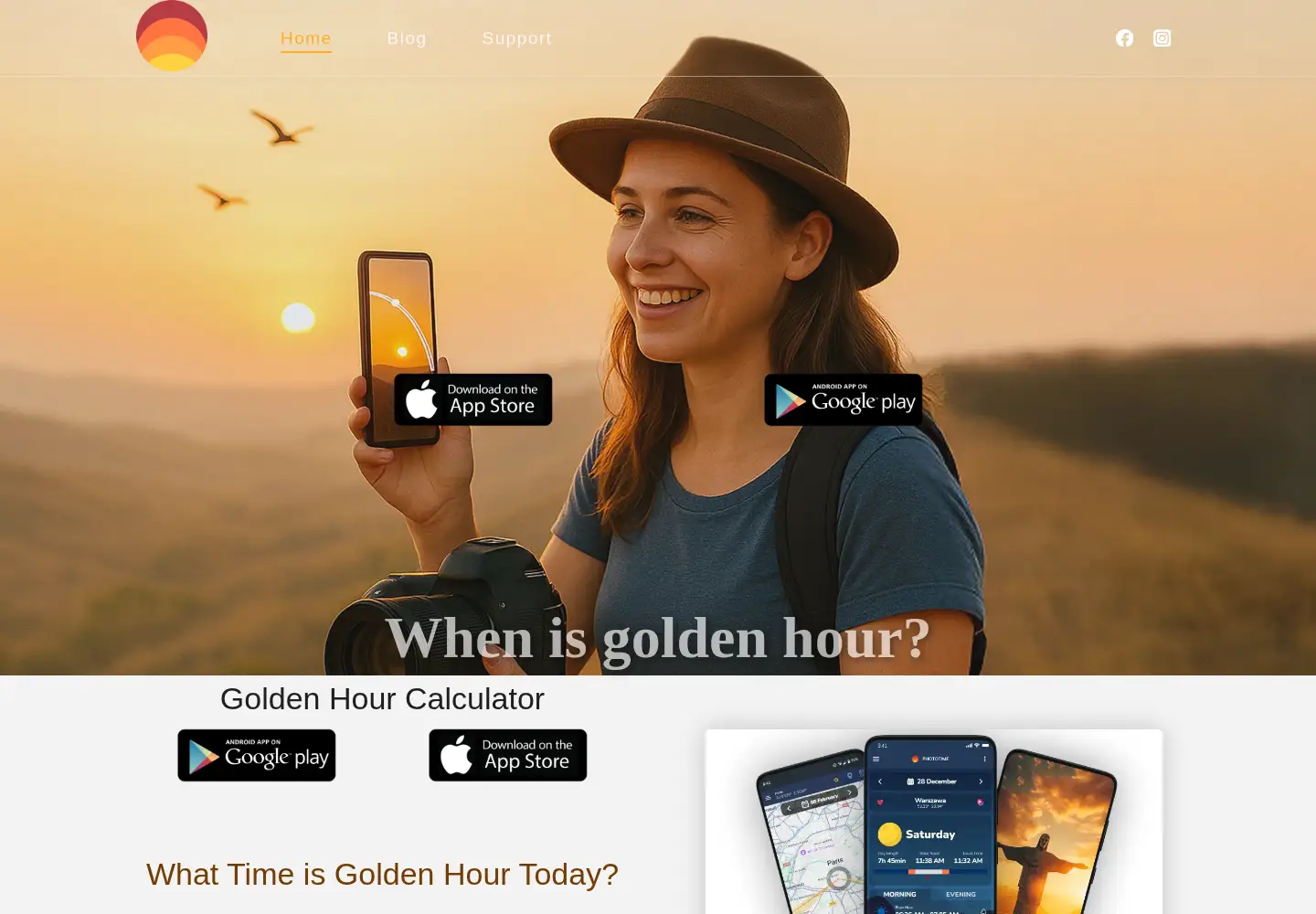 Screenshot of phototime.app