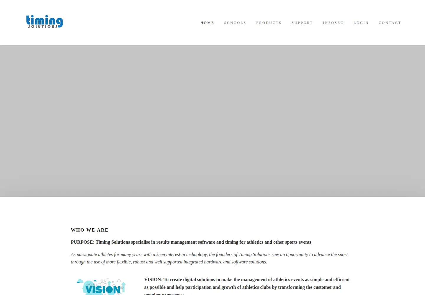Captured homepage of timingsolutions.com.au in the current scan
