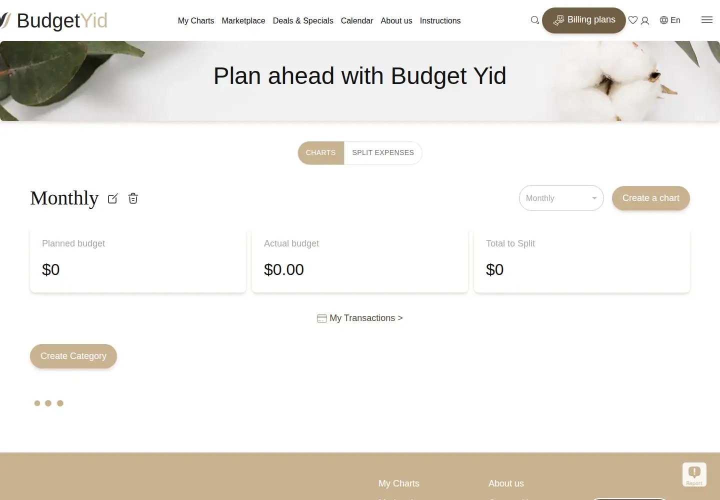 Screenshot of budgetyid.com