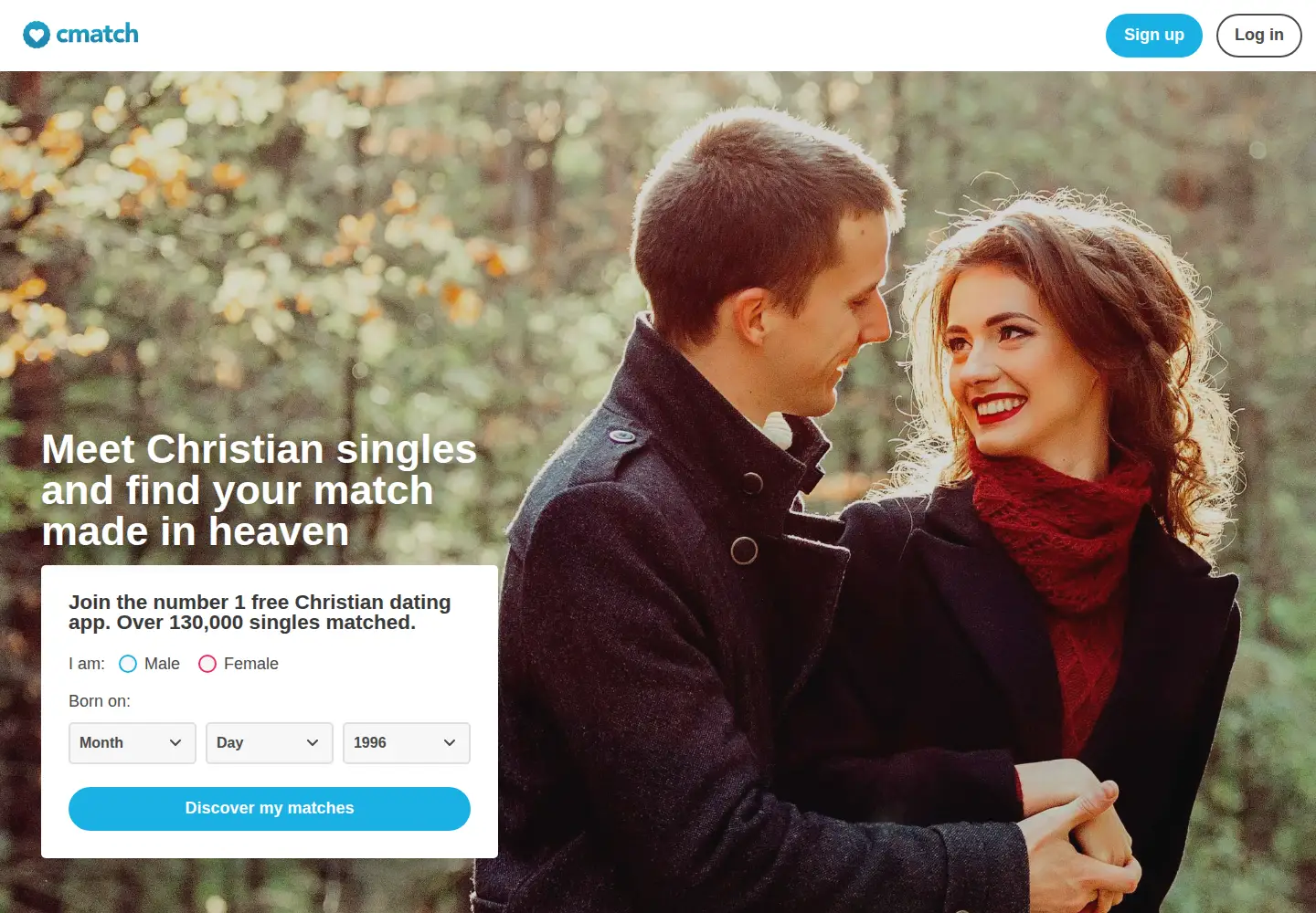 Screenshot of cmatch.com