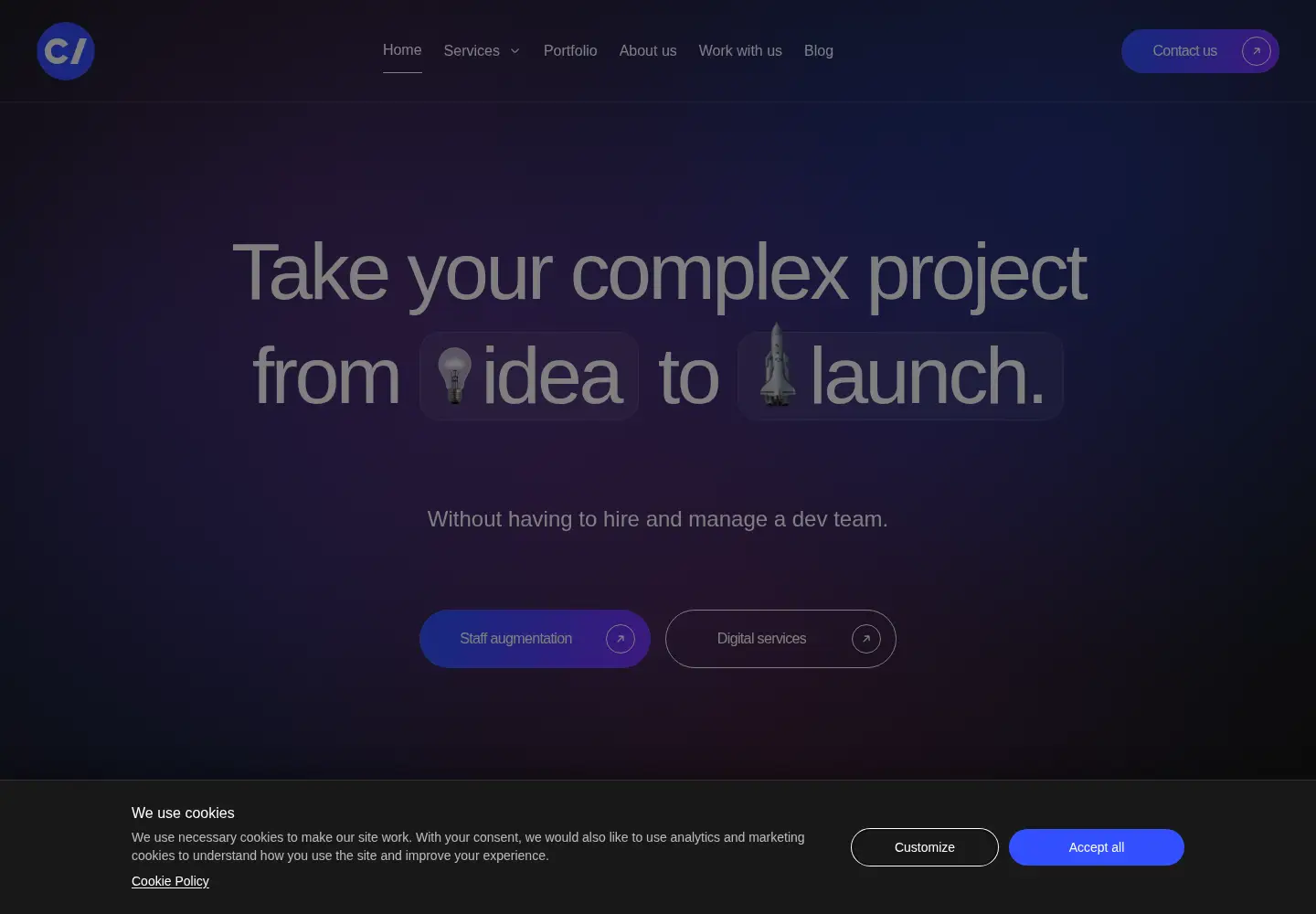 Screenshot of code-labs.com