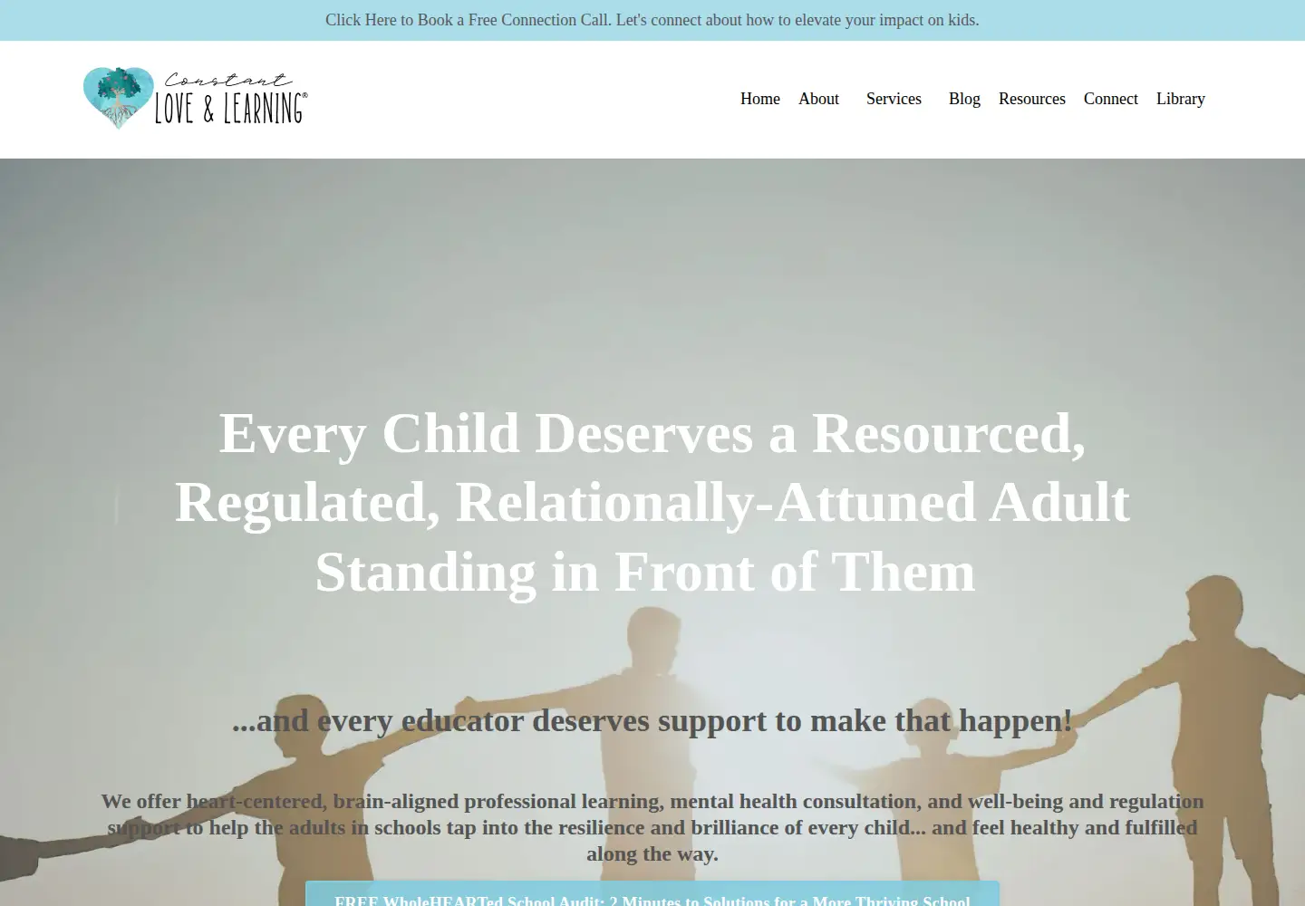 Screenshot of constantloveandlearning.com