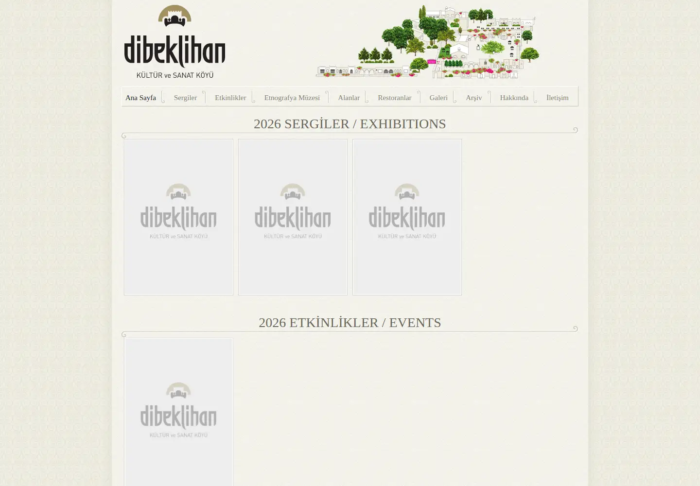 Captured homepage of dibeklihan.com in the current scan