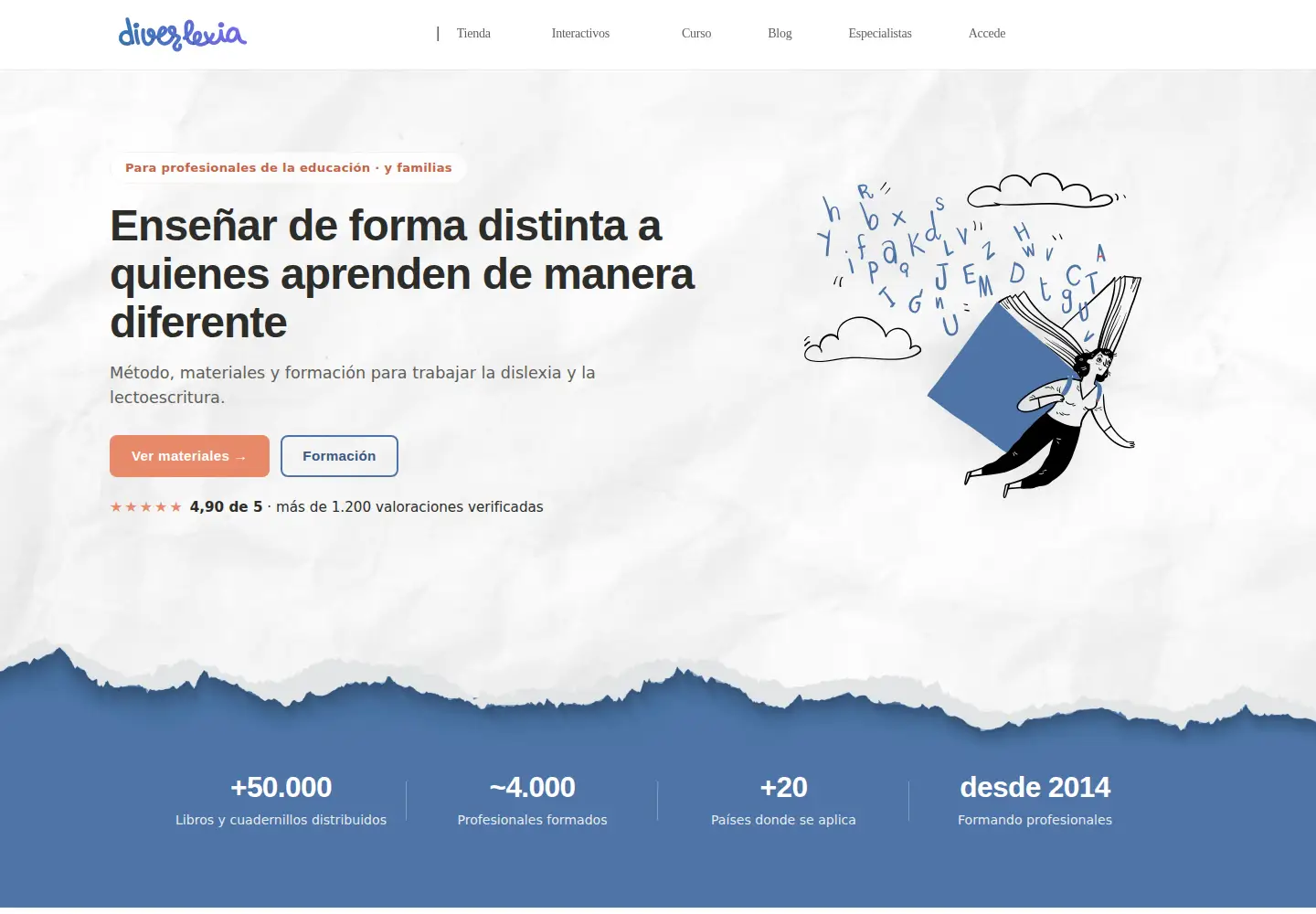 Screenshot of diverlexia.com