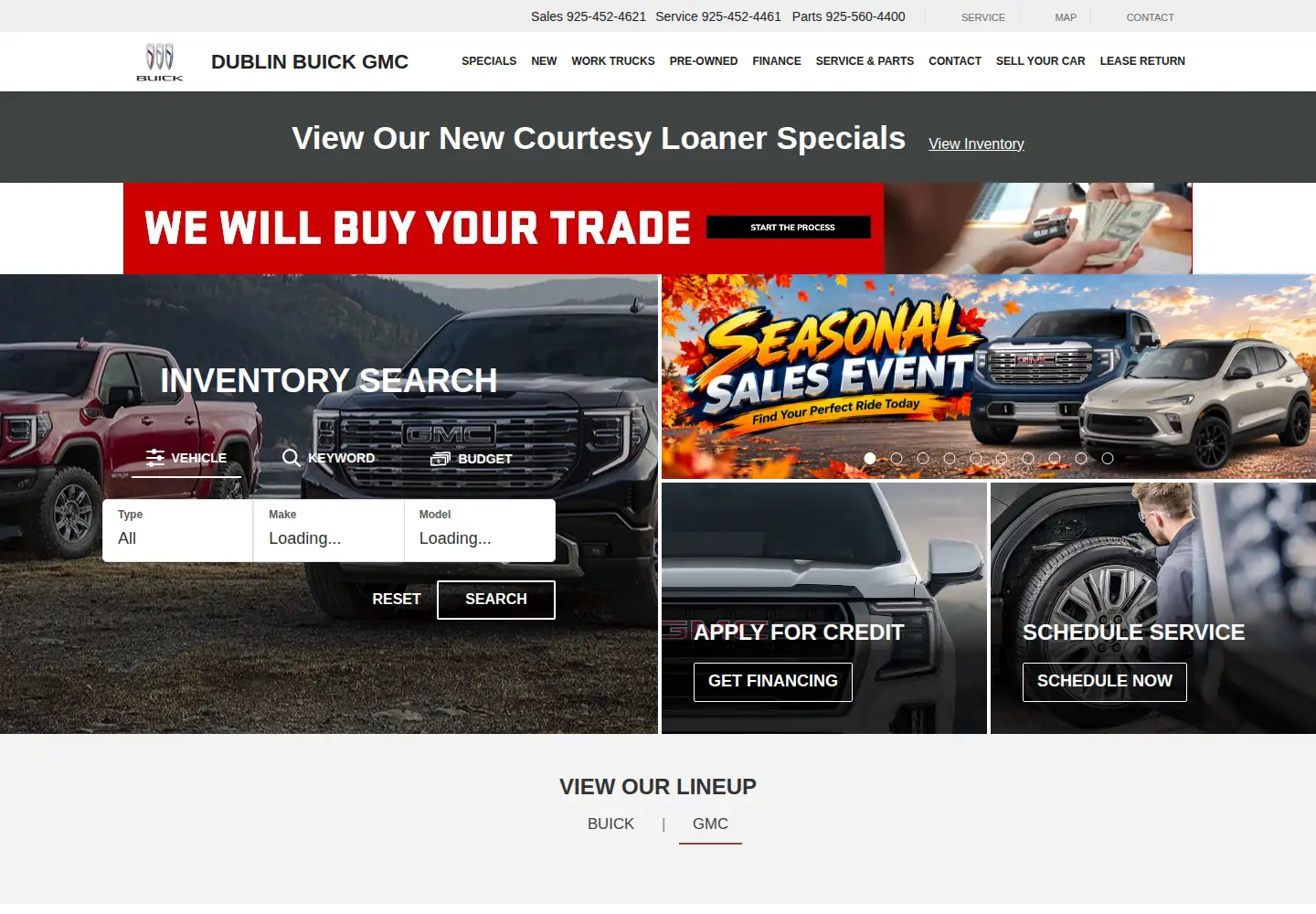 Screenshot of dublinbuickgmc.com