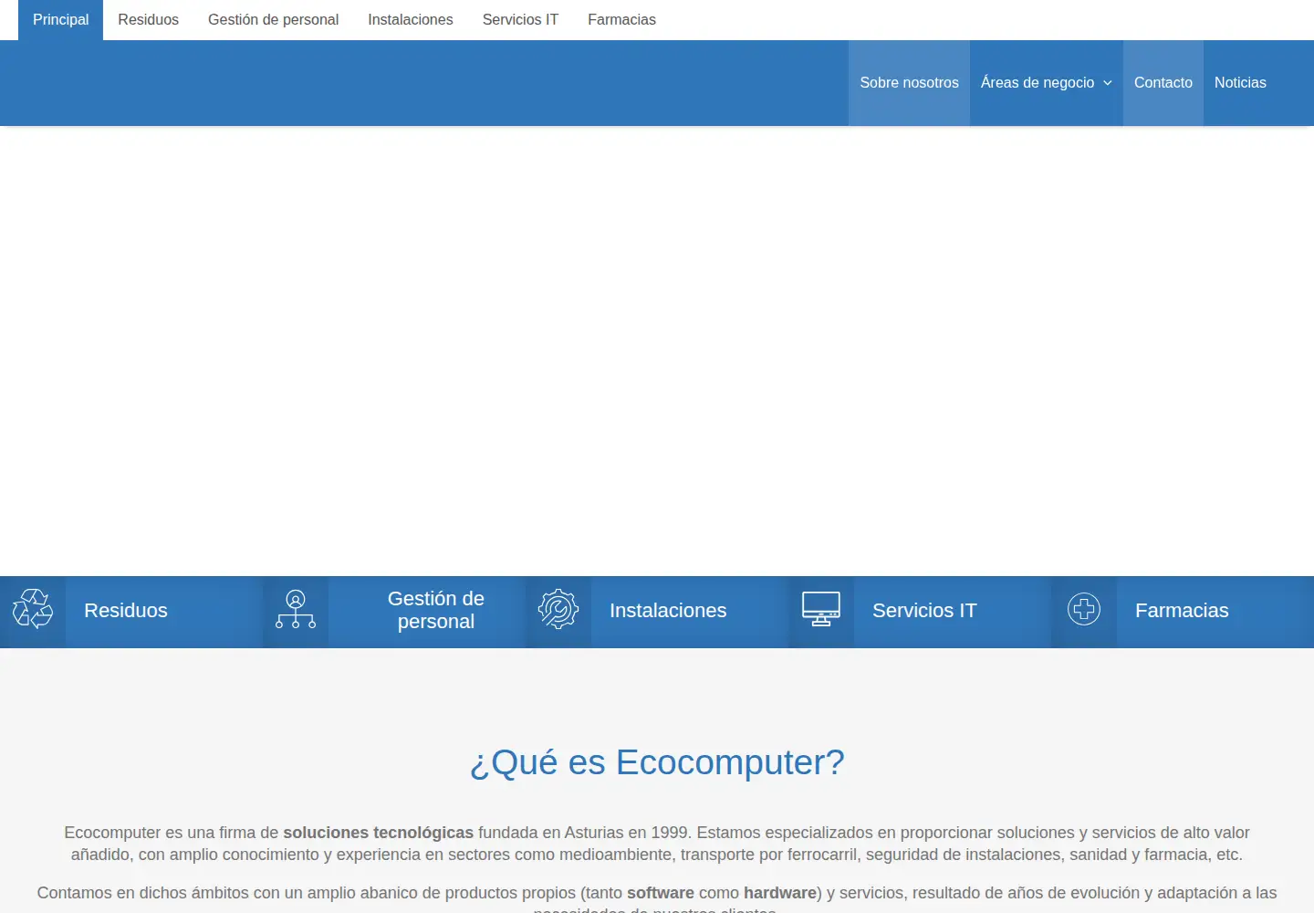Screenshot of ecocomputer.com