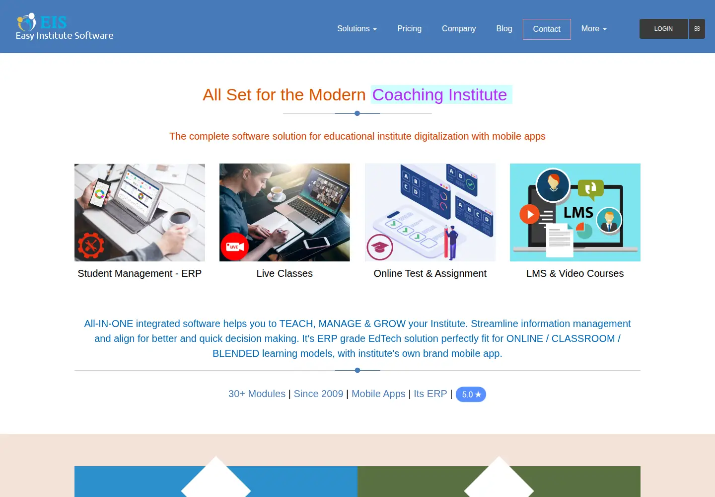 Screenshot of eisdigital.com