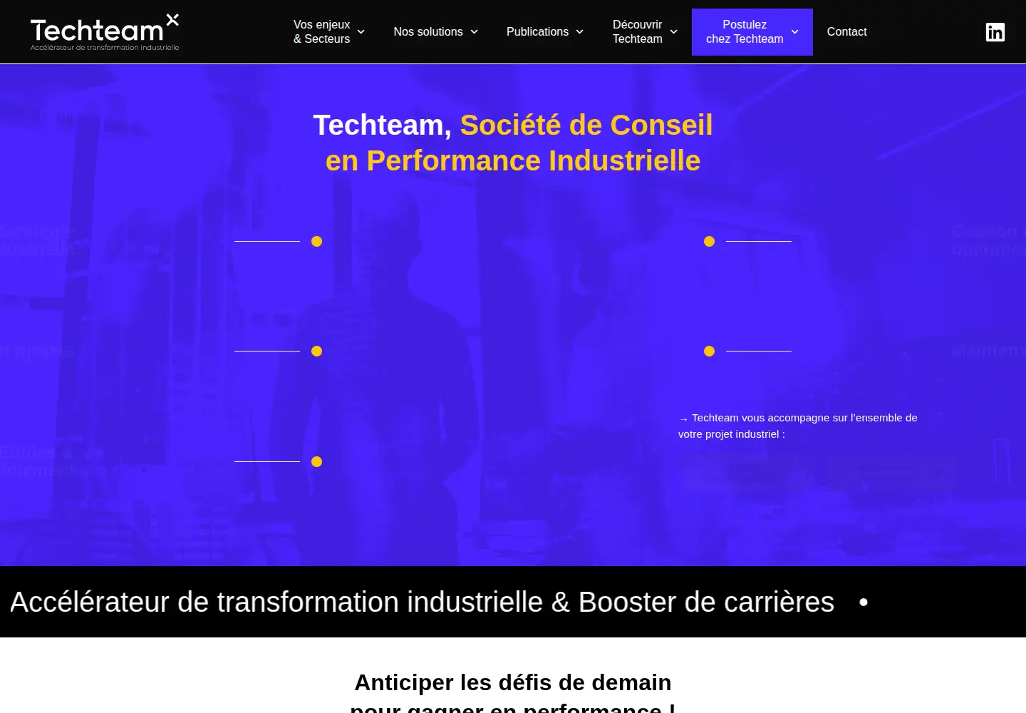 Screenshot of fr-techteam.com