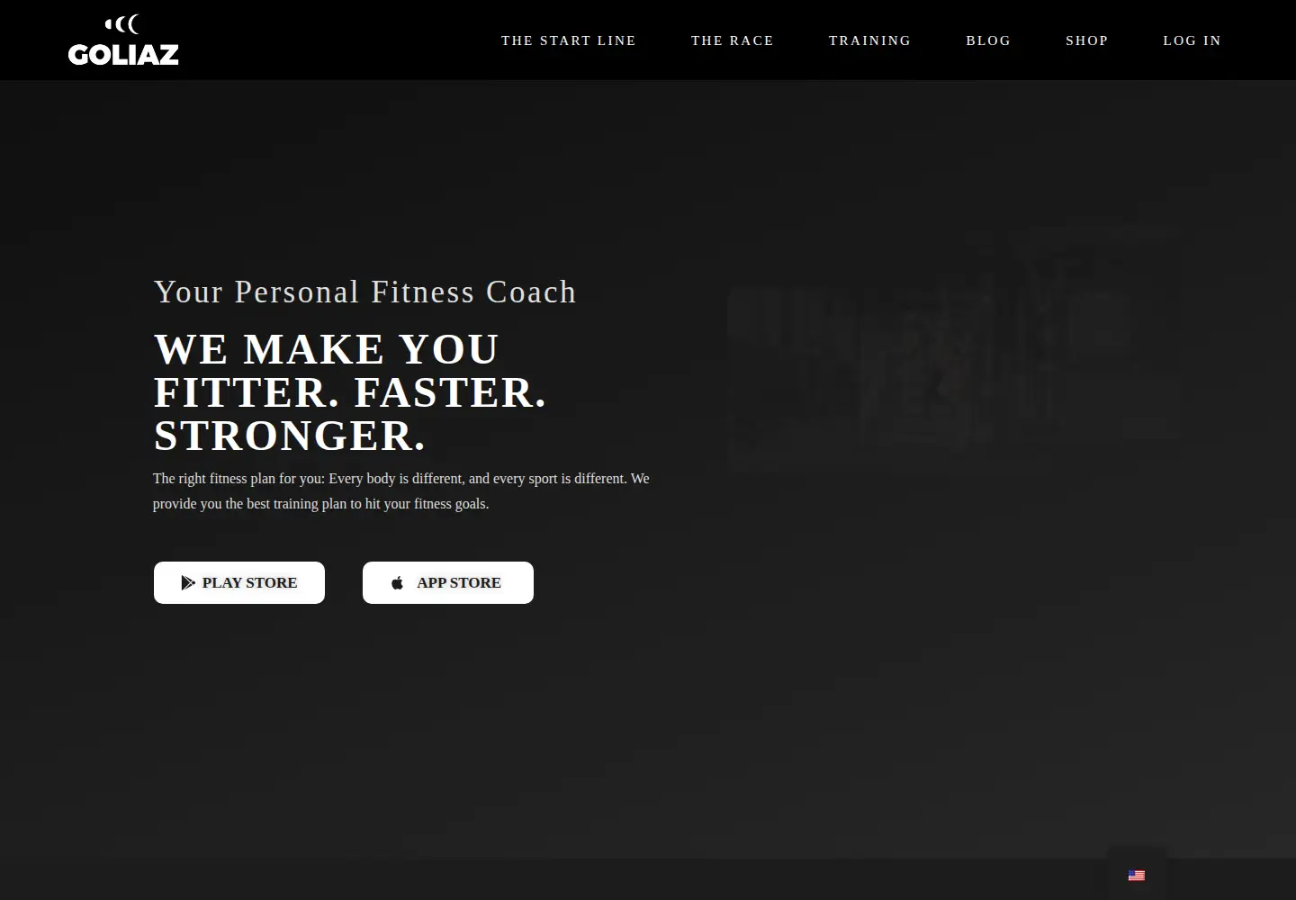 Captured homepage of goliaz.com in the current scan