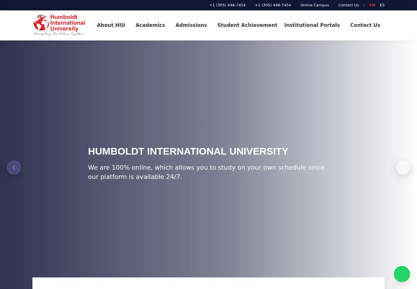Screenshot of hiuniversity.com