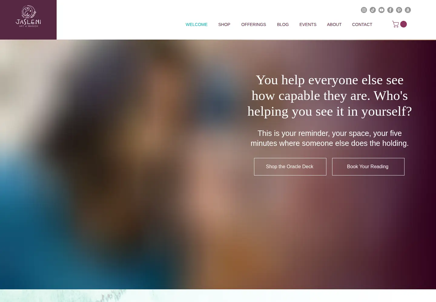 Captured homepage of jasleni.com in the current scan