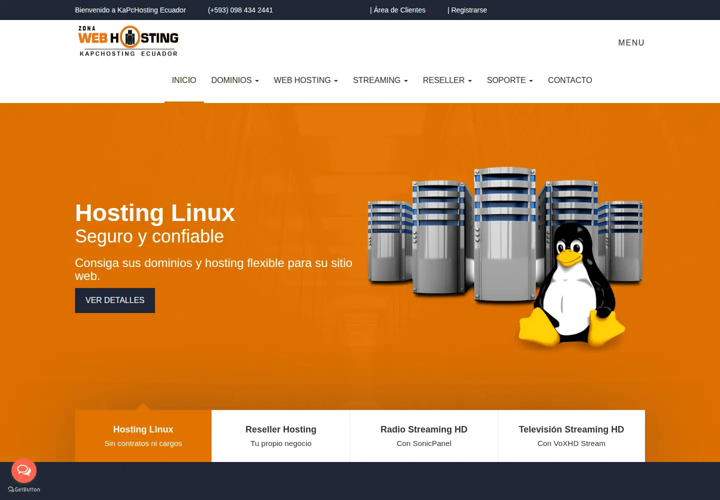 Screenshot of kapcservice.com