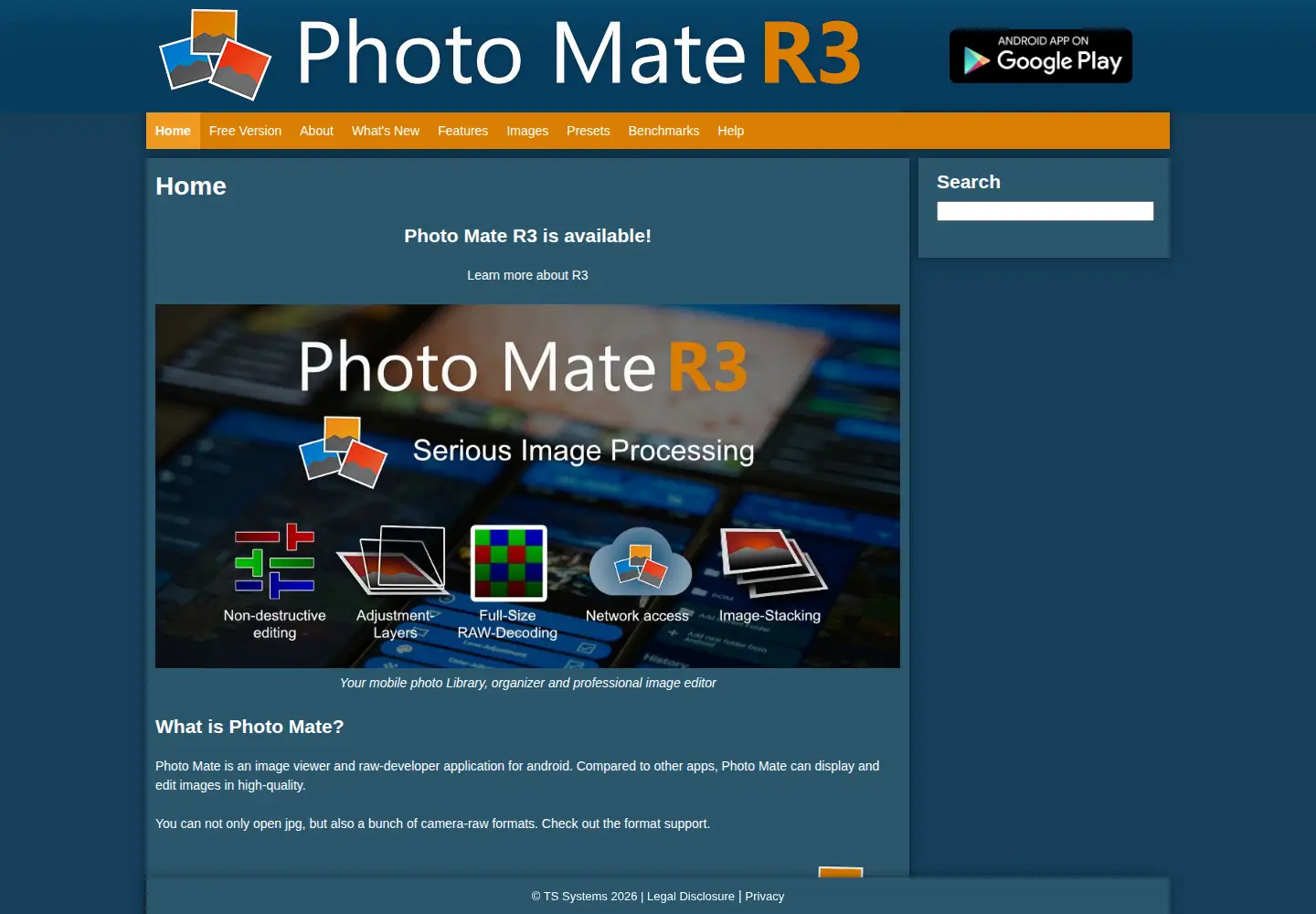 Screenshot of photo-mate.com