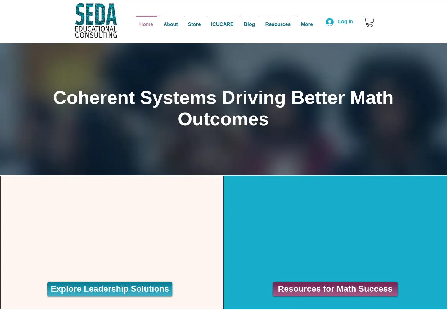 Screenshot of sedaeducationalconsulting.com