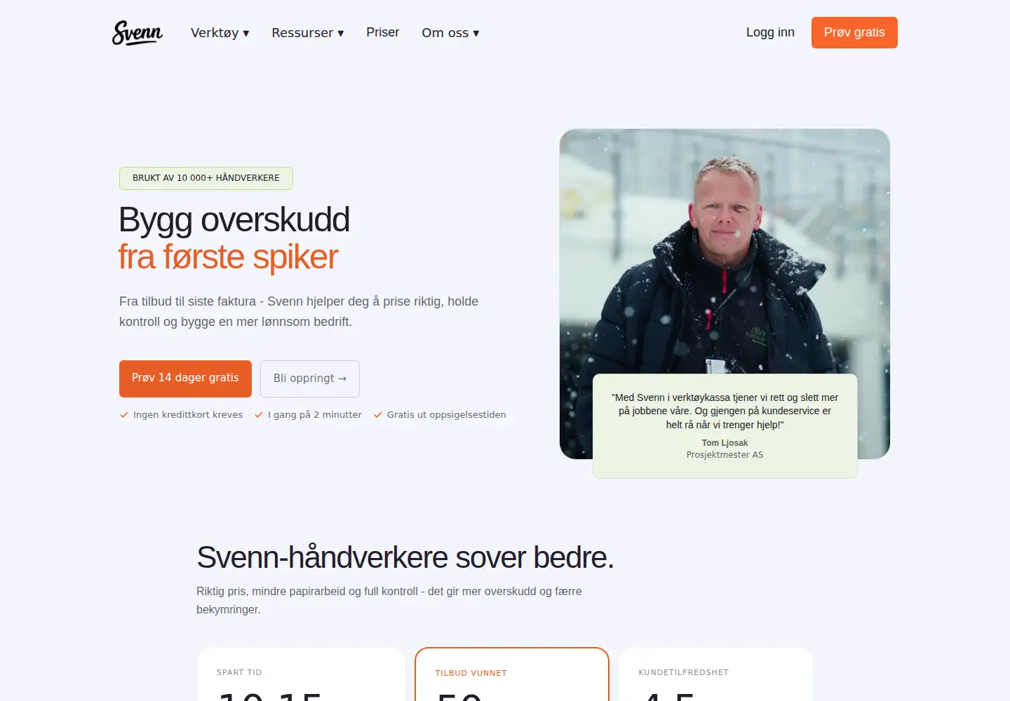 Screenshot of svenn.com