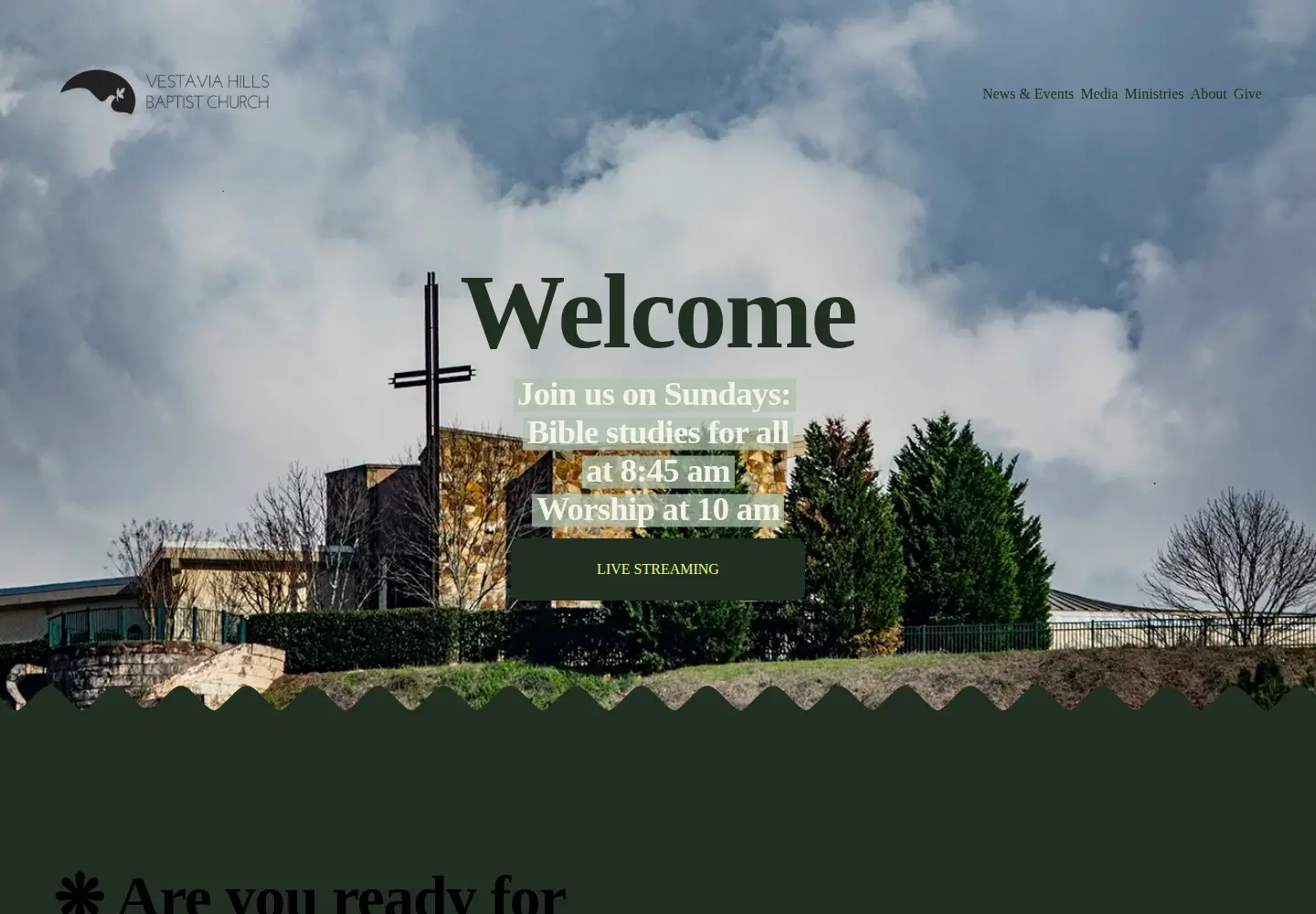 Screenshot of vhbc.com