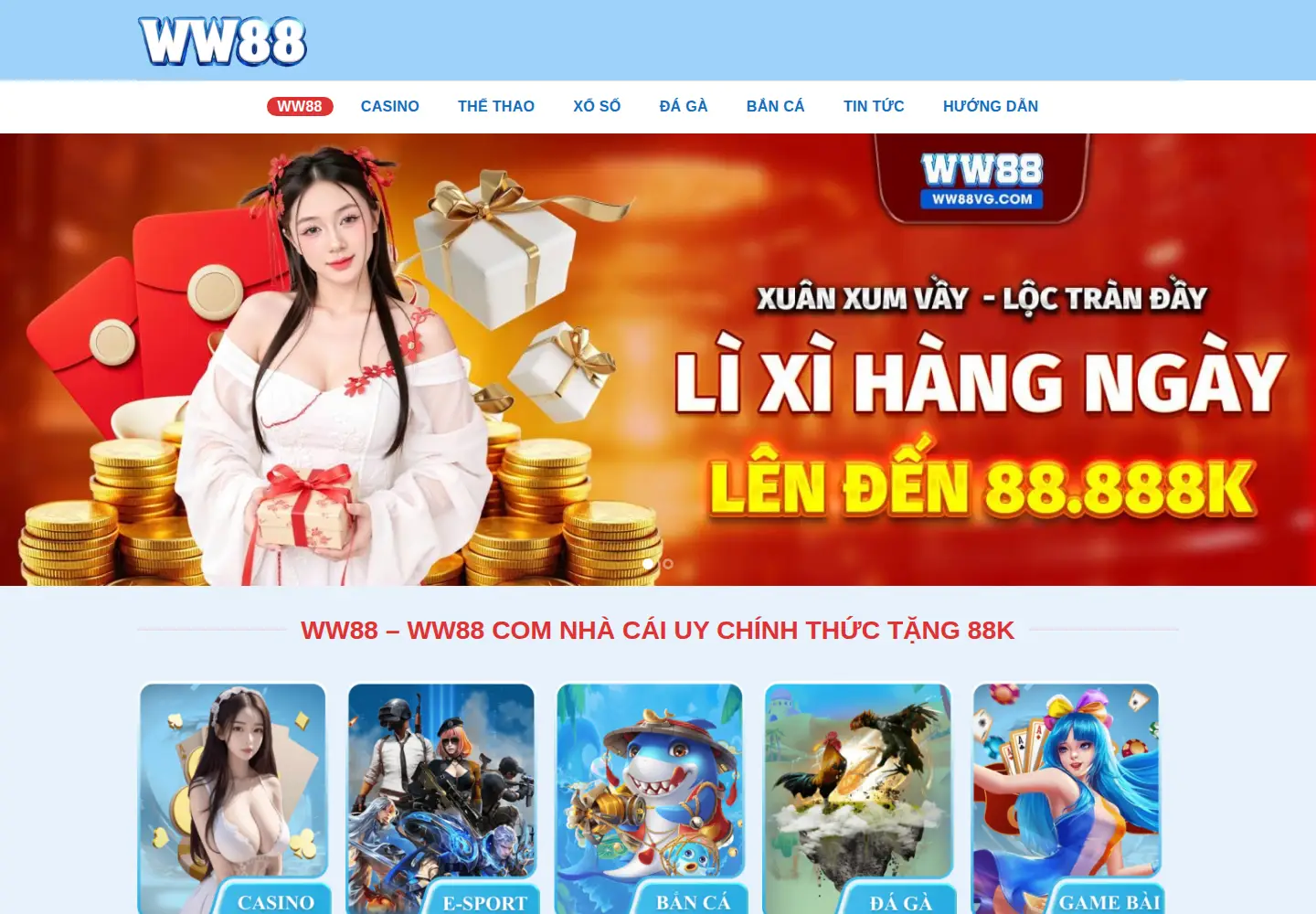 Screenshot of ww88vg.com