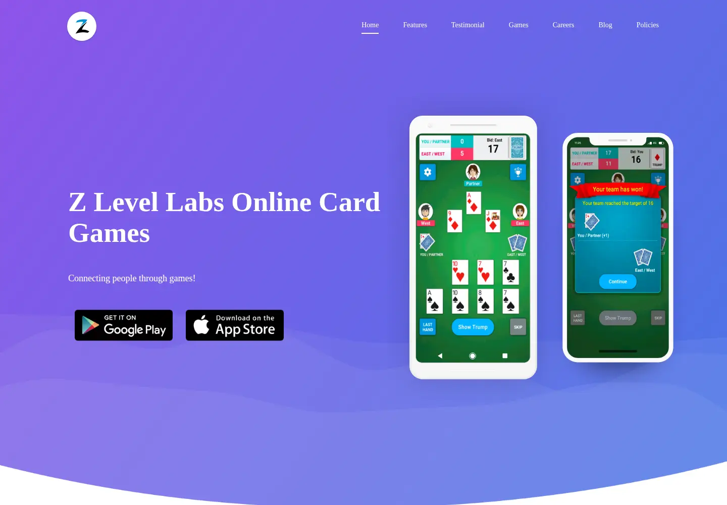 Screenshot of zlevellabs.com