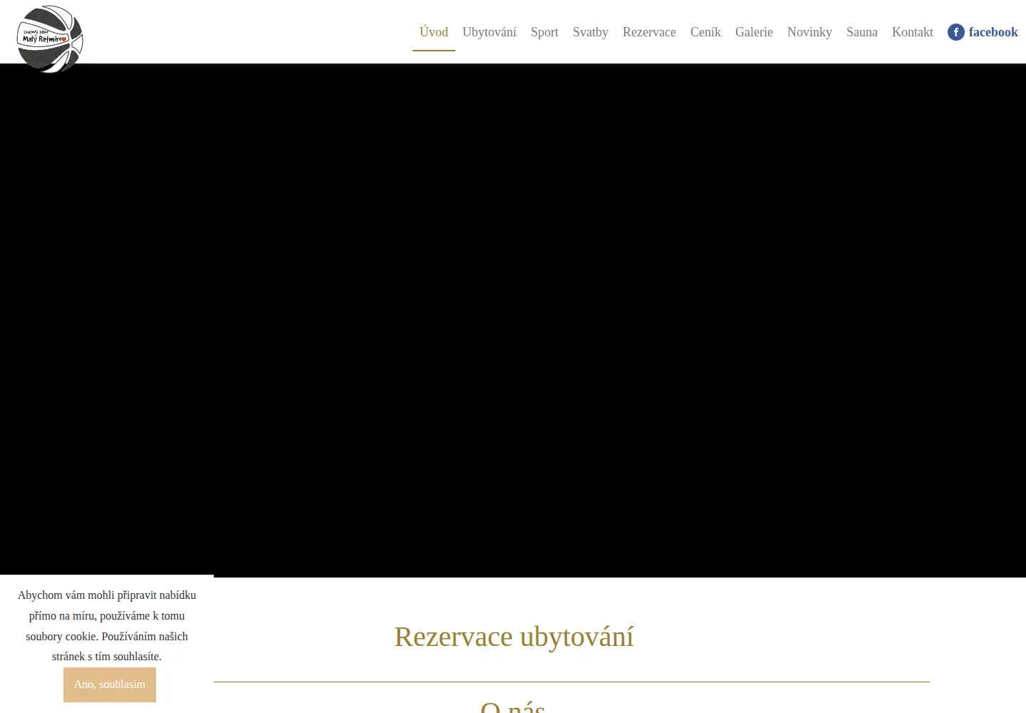 Captured homepage of chatyratmirov.cz in the current scan