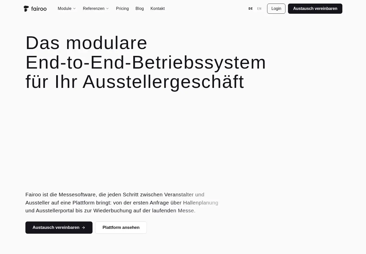 Screenshot of fairoo.de