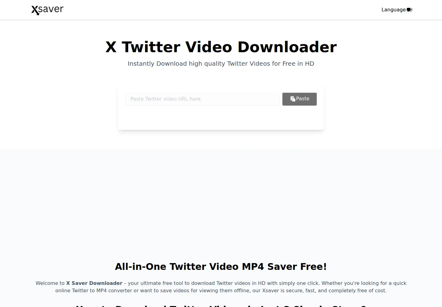 Screenshot of xsaver.io