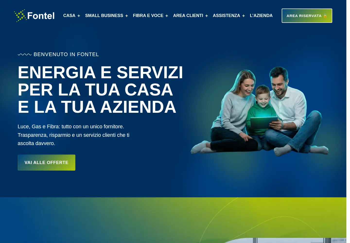 Screenshot of fontel.it