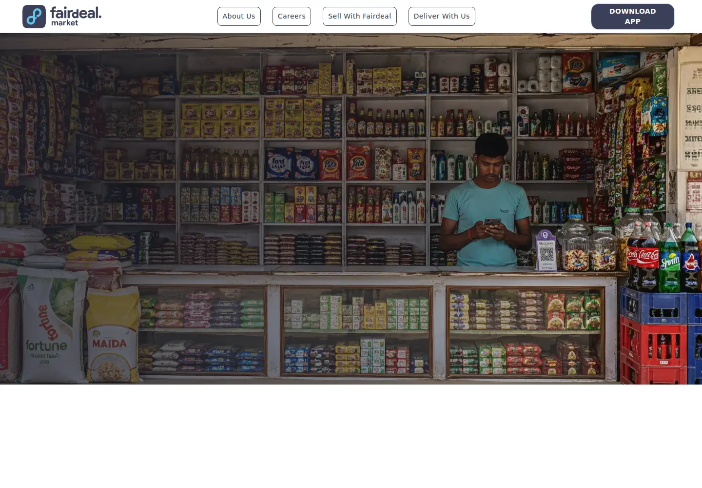 Screenshot of fairdeal.market