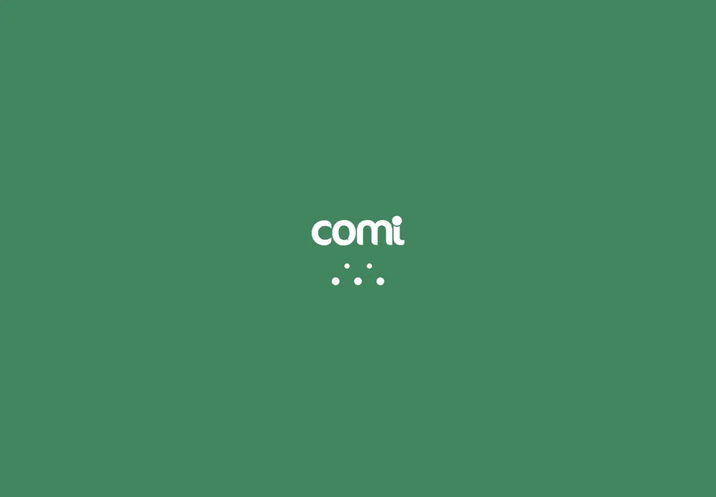 Screenshot of comi.mobi