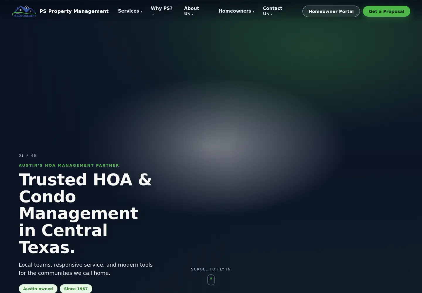 Screenshot of psprop.net