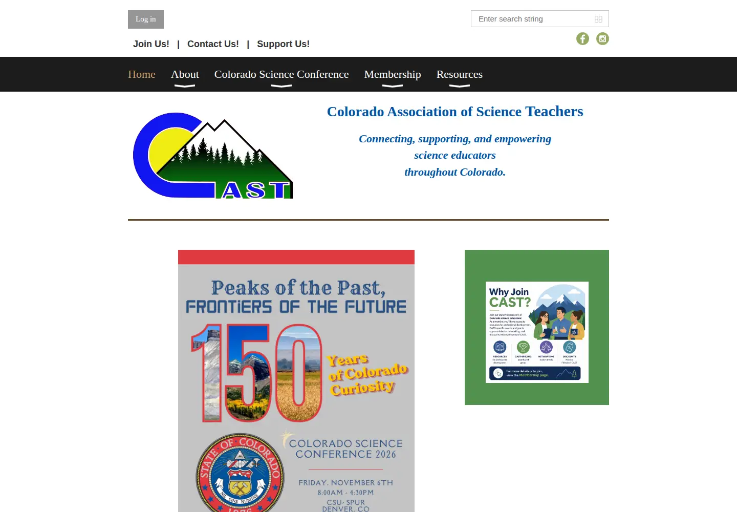 Screenshot of coloradocast.org