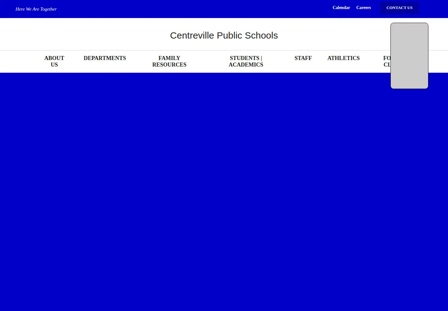 Screenshot of cpschools.org