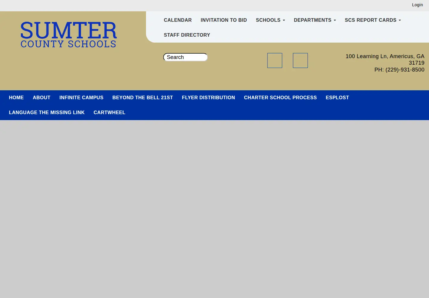 Screenshot of sumterschools.org