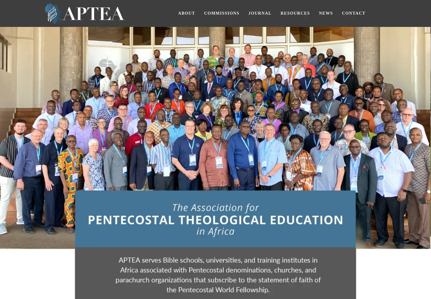 Screenshot of theaptea.org