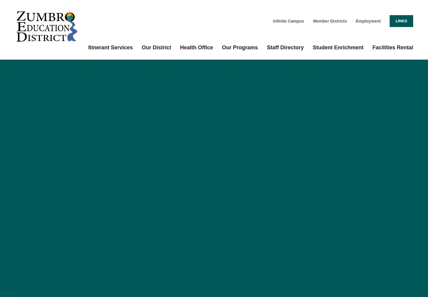 Screenshot of zumbroed.org