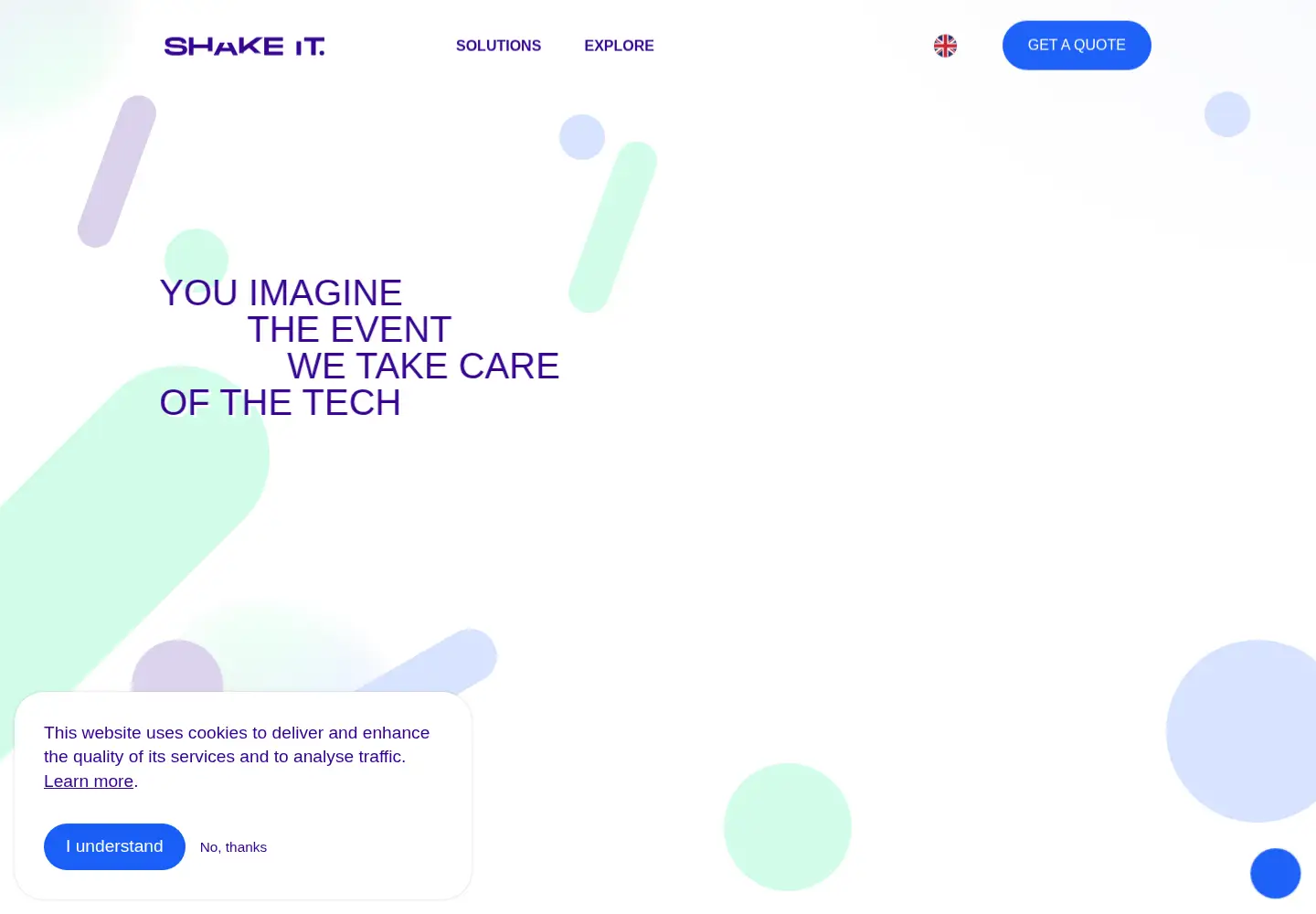 Screenshot of shakeit.pt
