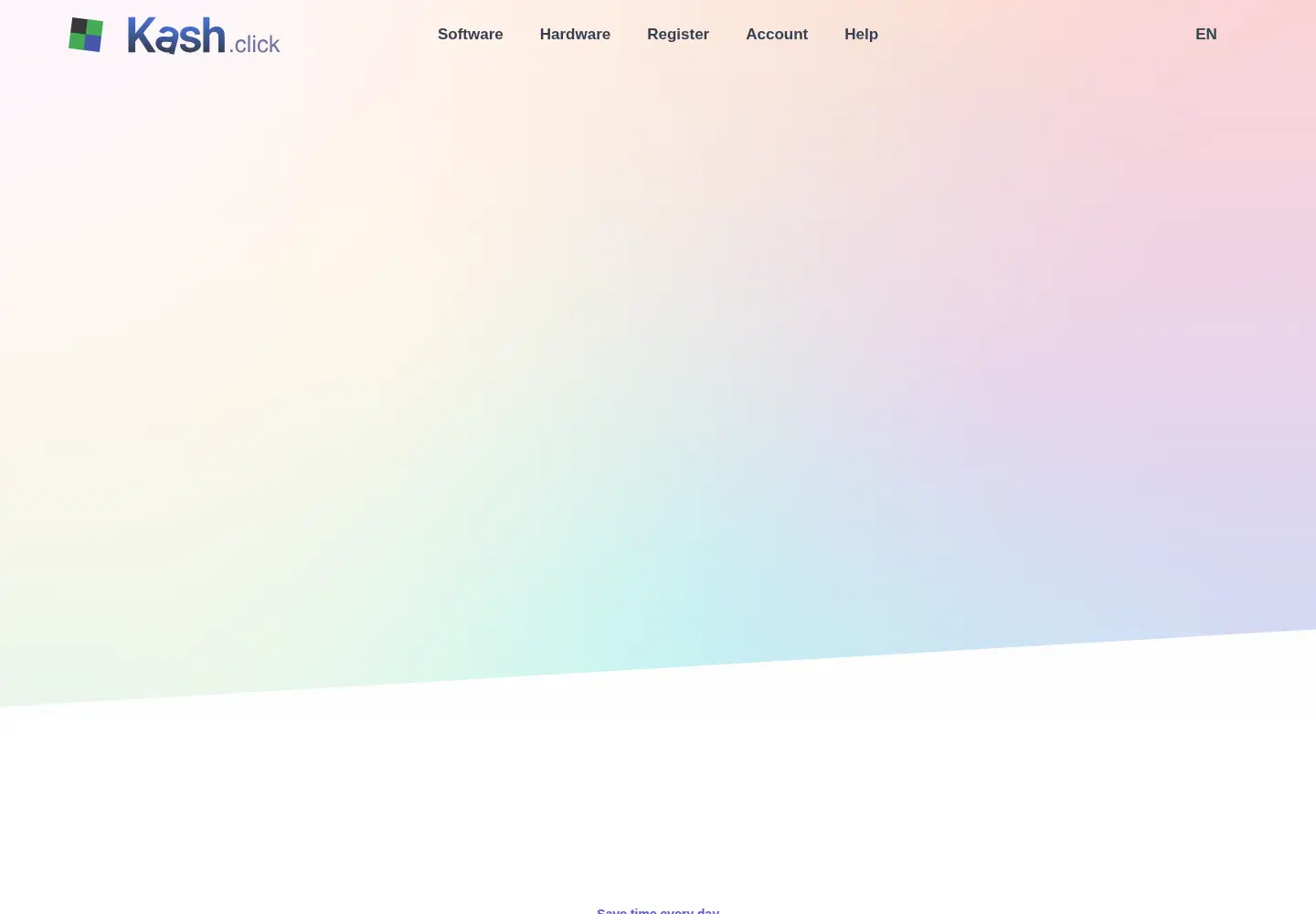 Screenshot of kash.click