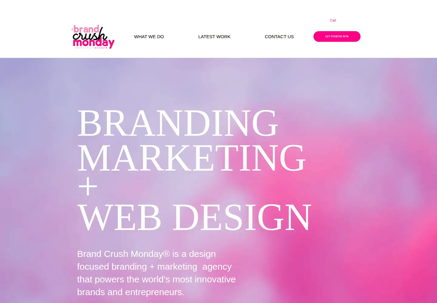 Screenshot of brandcrushmonday.com
