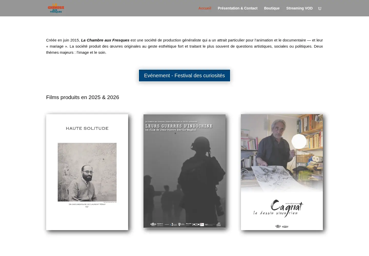 Screenshot of chambreauxfresques.com