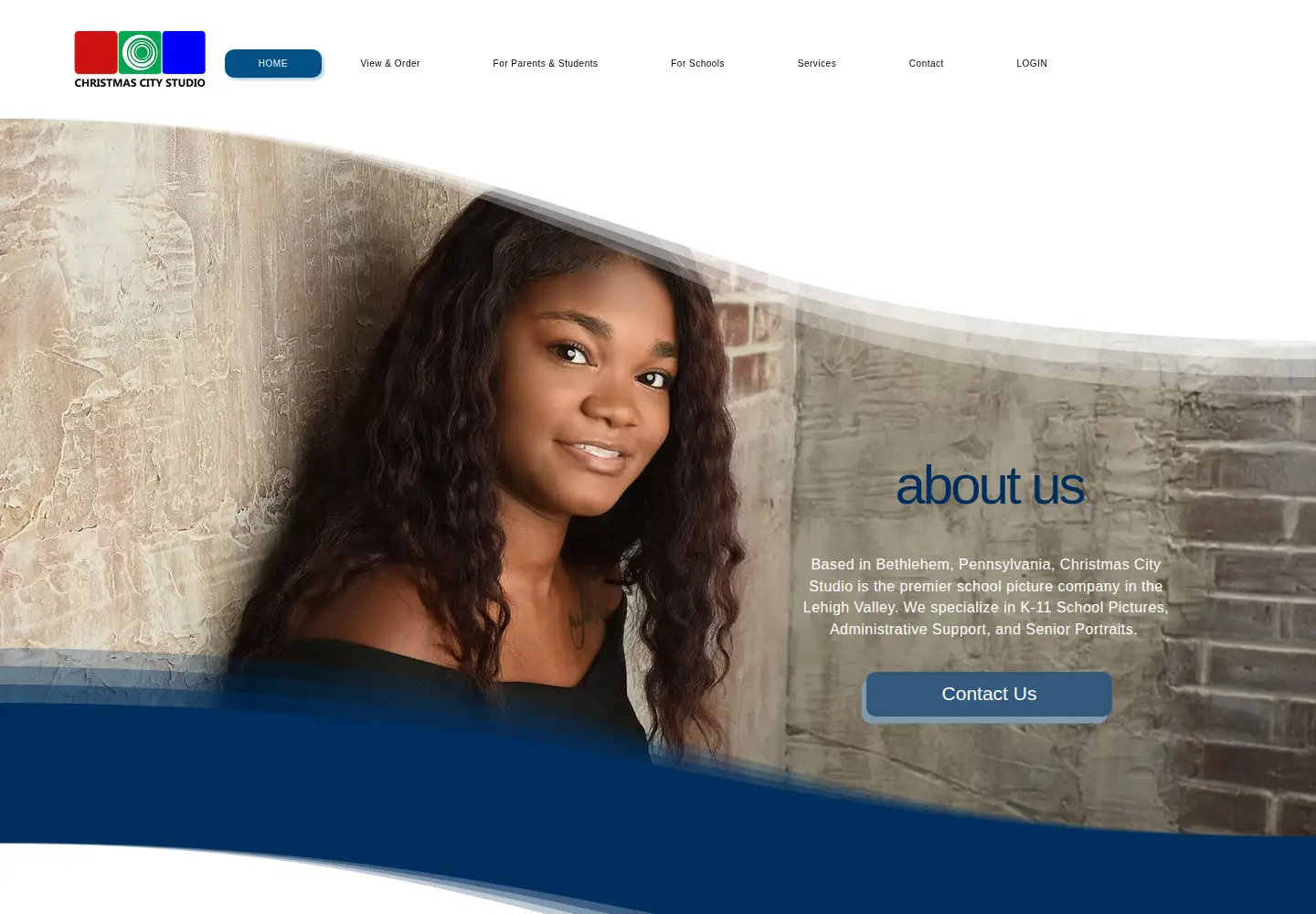 Screenshot of christmascitystudio.com