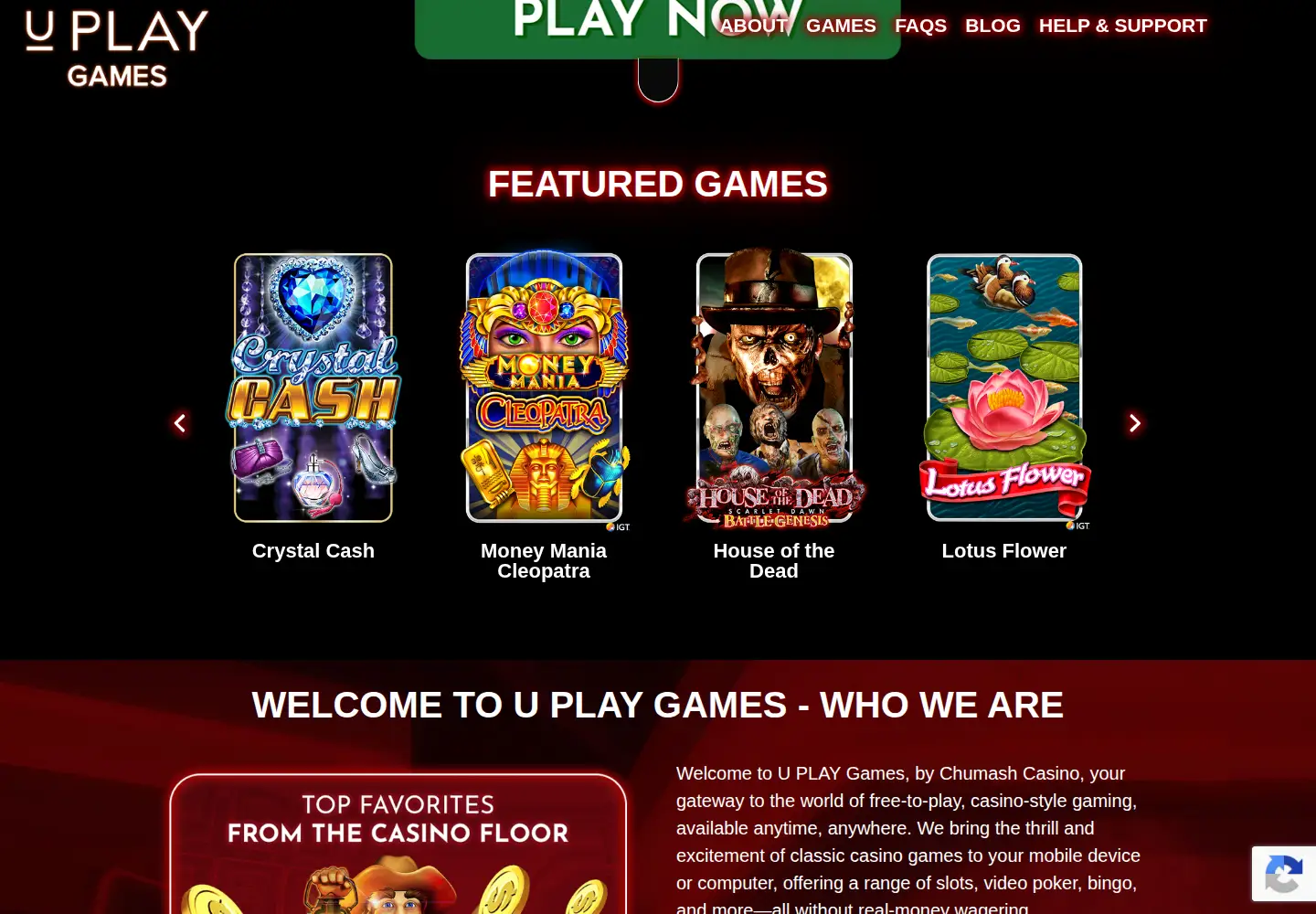 Screenshot of chumashuplay.com