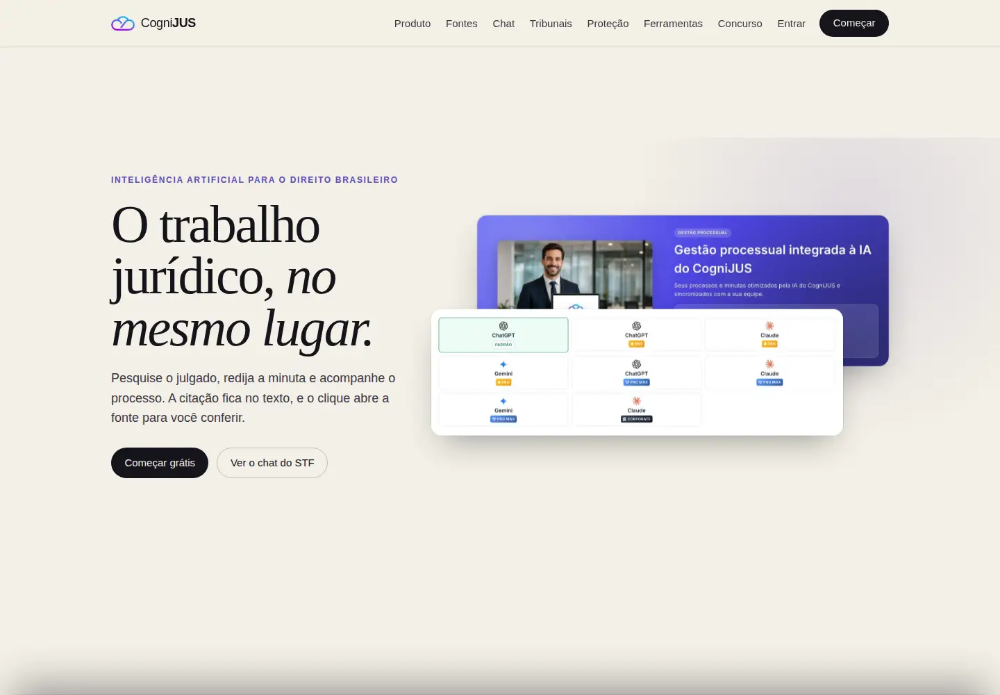 Screenshot of cognijus.com